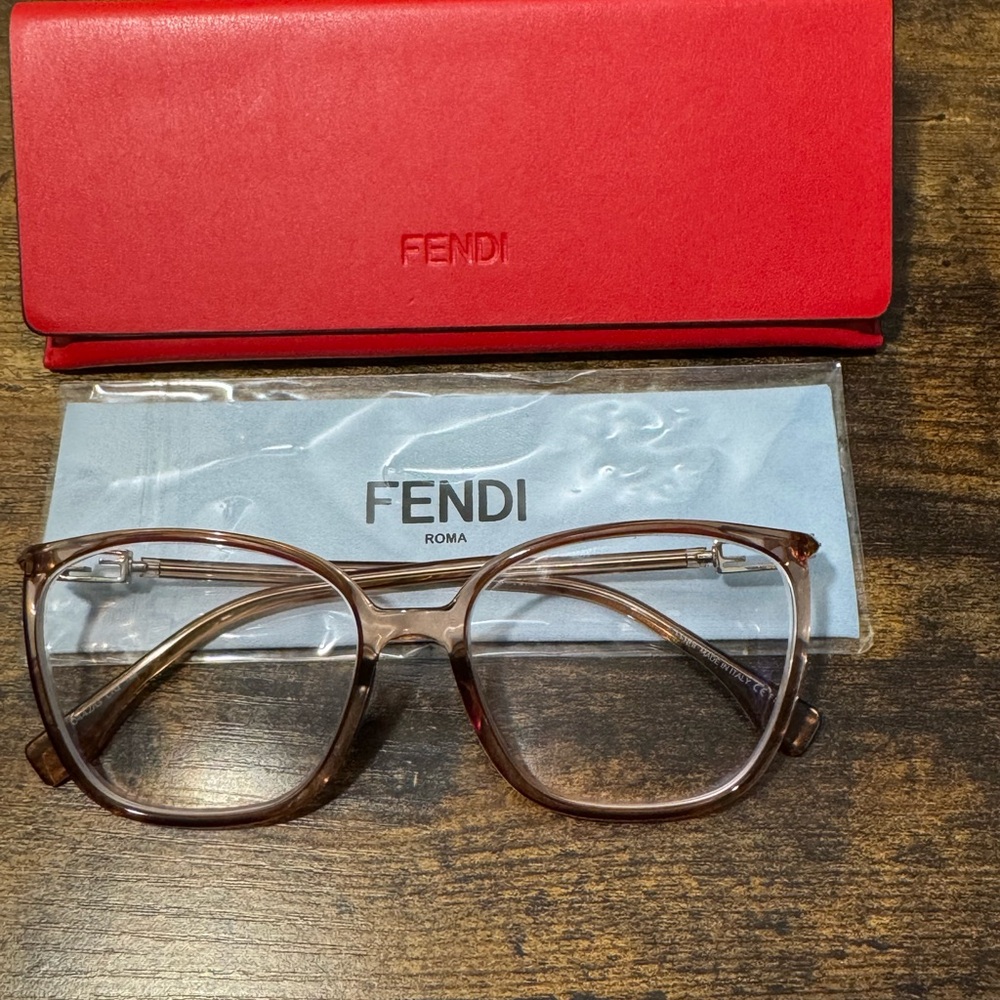 Fendi Eyeglasses with Prescription Lenses